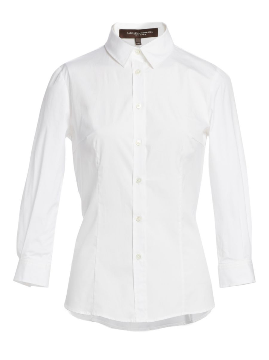 Classic Cotton Blouse | Saks Fifth Avenue