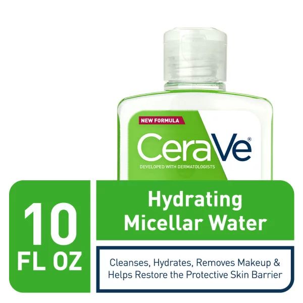 CeraVe Micellar Water, Hydrating Facial Cleanser & Eye Makeup Remover, Fragrance Free & Non-Irrit... | Walmart (US)