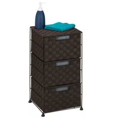 Honey-Can-Do® 3-Drawer Chest in Espresso | Bed Bath & Beyond | Bed Bath & Beyond