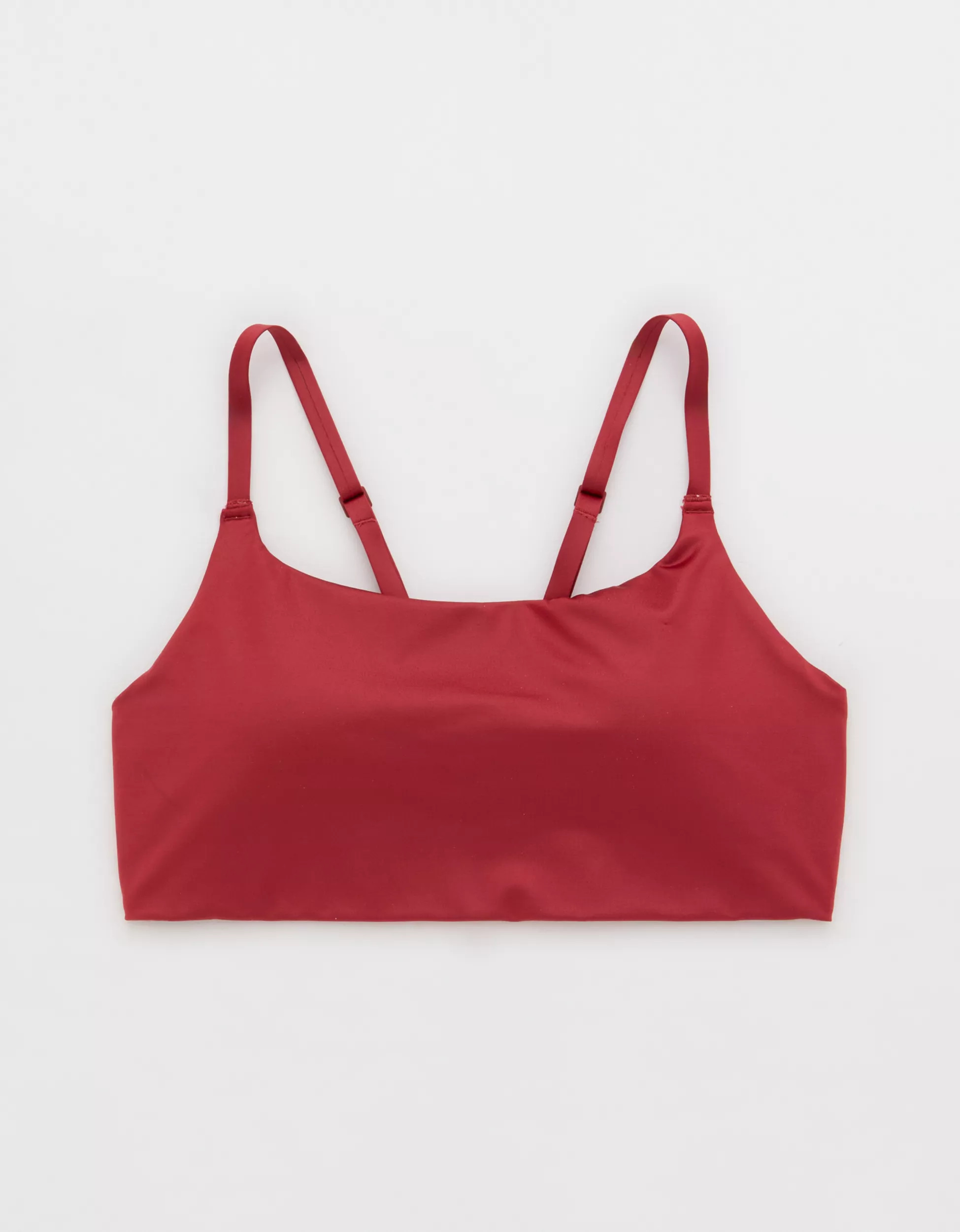 OFFLINE By Aerie Goals Gloss Strappy Sports Bra | Aerie