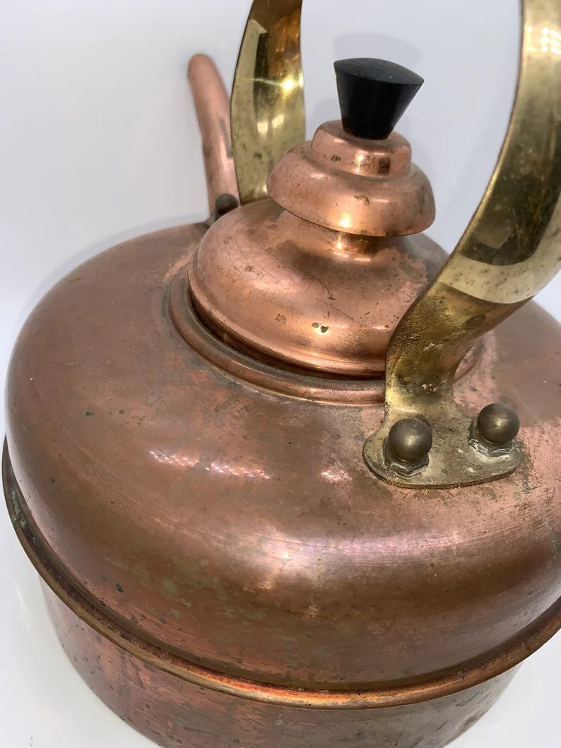 Vintage Simplex Copper Whistling Teapot | Etsy | Etsy (US)