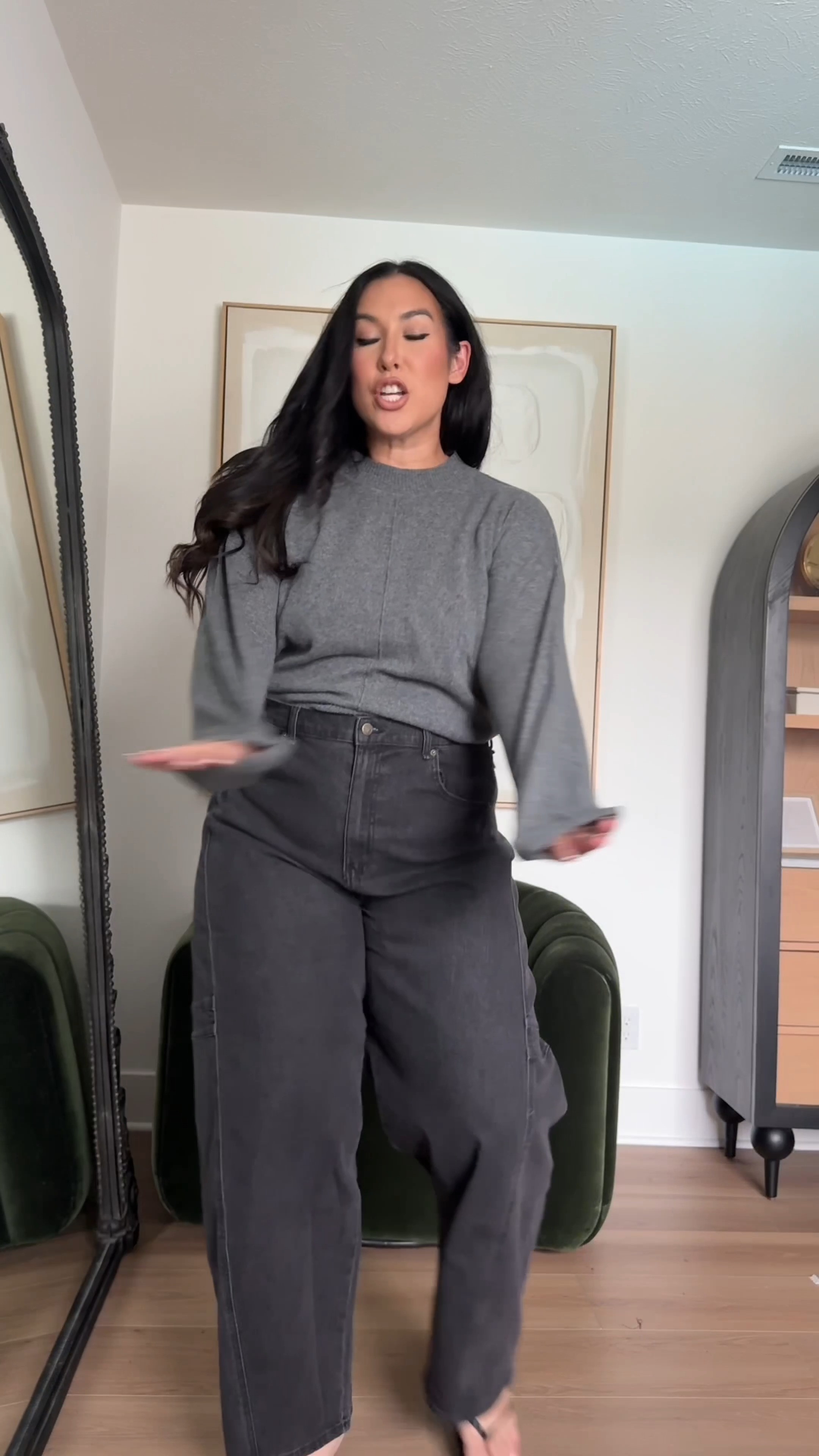 This top feels like cashmere, it feels so good and the jeans fit perfectly!

Top: L
Jeans: 16

Fall outfits, fall style, mid size ootd, mid size fall outfits, affordable fall outfits, walmart fashion, walmart haul, walmart jeans, jeans outfits for fall 

 #LTKootd #LTKMidsize