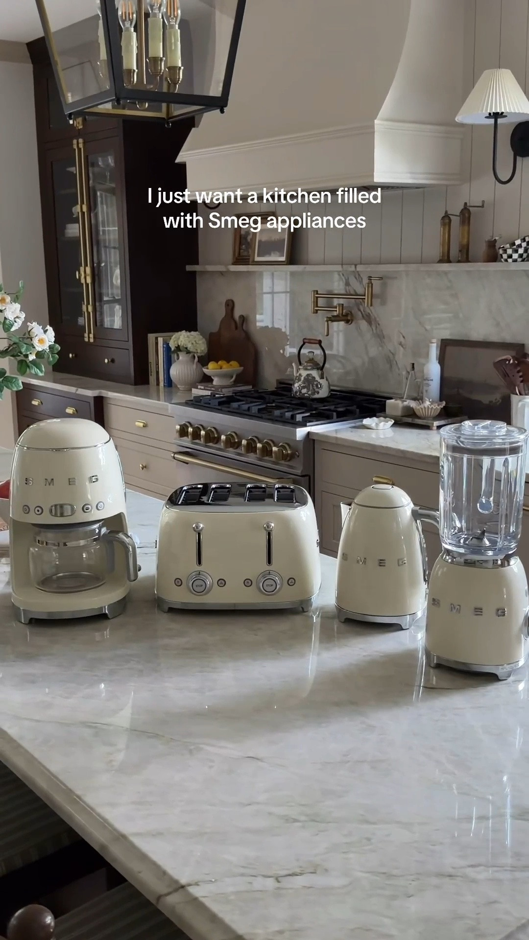All my favorite kitchen details are linked, from the SMEG appliances to the Rejuvenation hardware that makes this space feel so intentional. Everything is there because I absolutely love it!

kitchen gadgets, kitchen organization, vintage kitchen aesthetic, kitchen hardware, ZLINE range, pot filler, retro kitchen, kitchen styling

#LTKfoodie #LTKHome