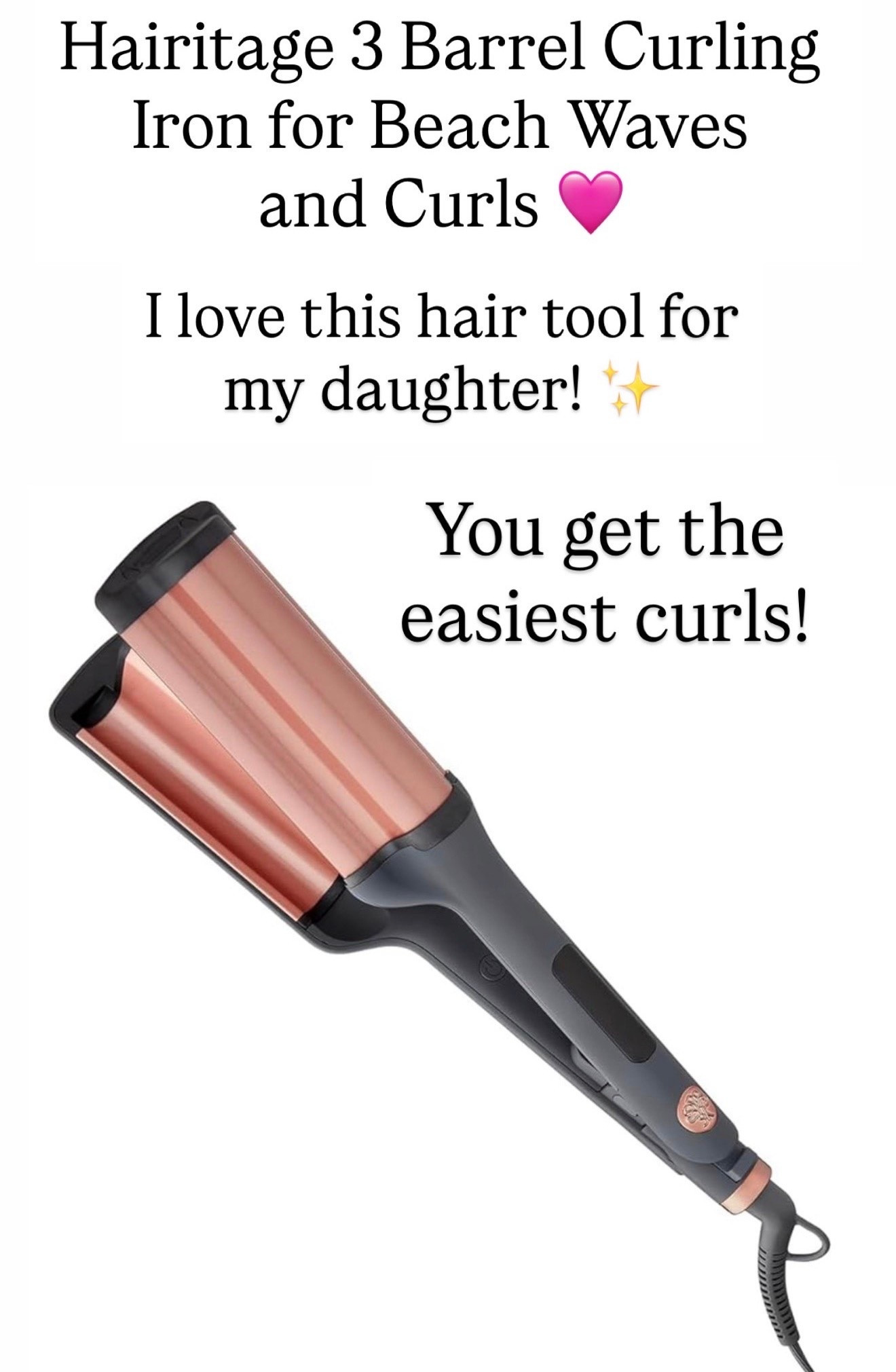 If you’re looking for a really easy hair tool to create loose waves, this is a great one

#LTKBeauty