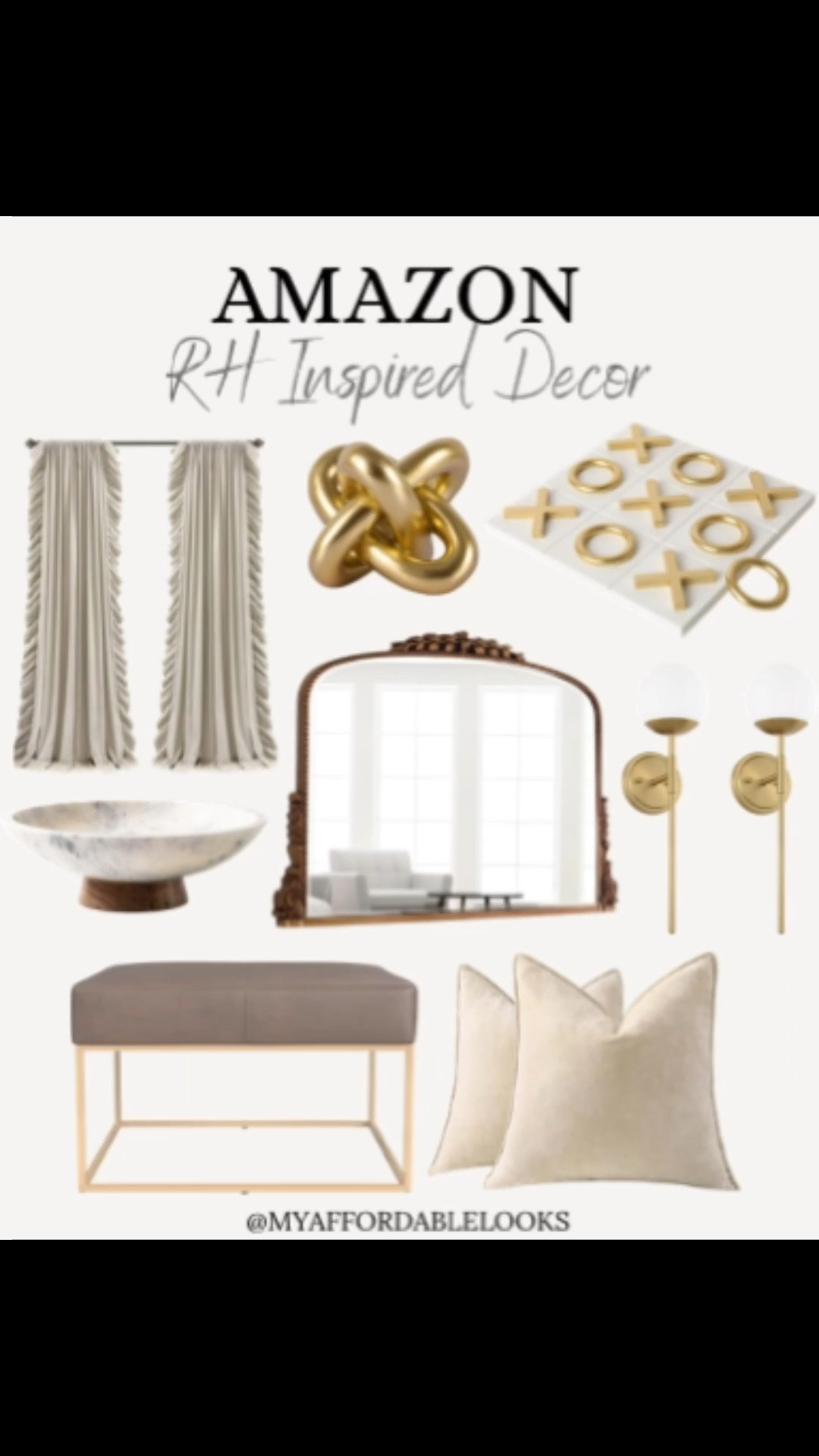 Amazon RH Inspired

#LTKHome #LTKSeasonal #LTKmorningroutine