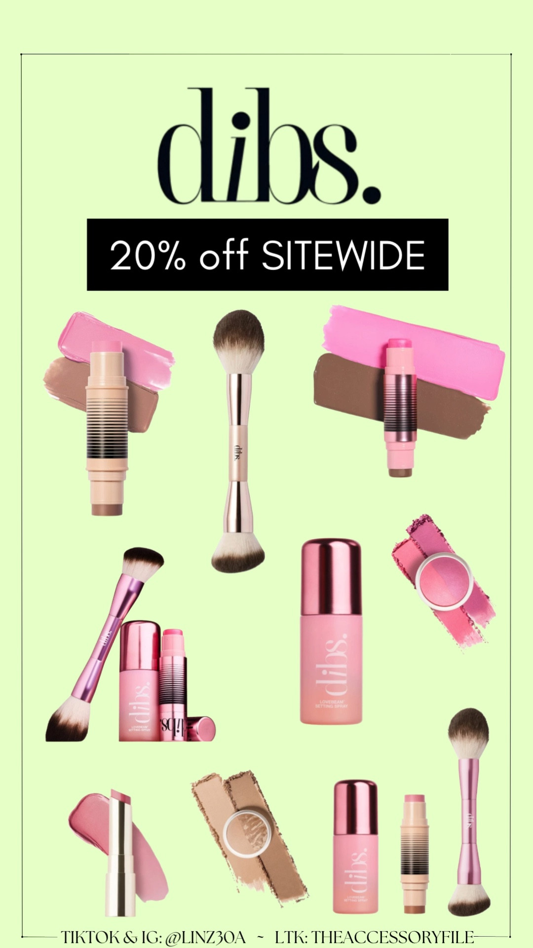 Tap any item below, click COPY CODE, then click SHOP NOW, then add anything to your cart, and PASTE the code at checkout! 


Contour stick, makeup, contour and blush, cream contour, cream blush, dual ended makeup brush, cream makeup brush, powder brush, dibs, lipstick, spring makeup 

#LTKBeauty #LTKSpringSale #LTKSaleAlert