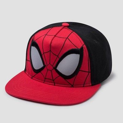 Kids' Spider-Man Flat Brim Baseball Hat | Target