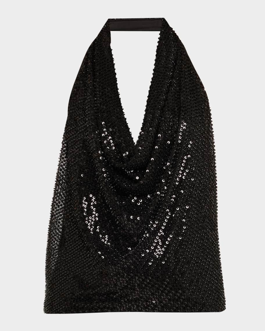 Ramy Brook Alice Sequined Halter Blouse | Neiman Marcus