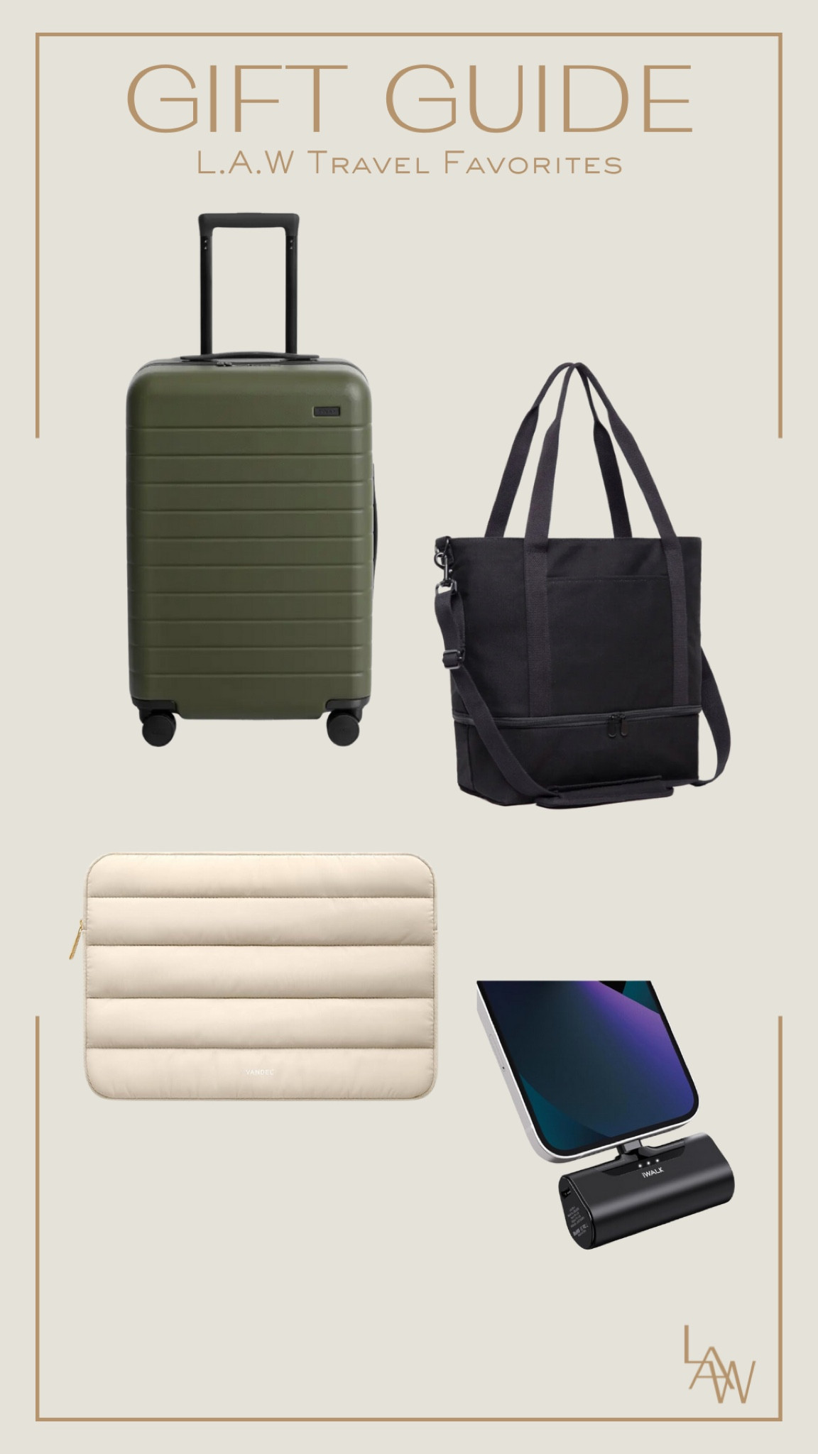 Gift Guide: Travel Favorites

#LTKHoliday #LTKtravel #LTKGiftGuide