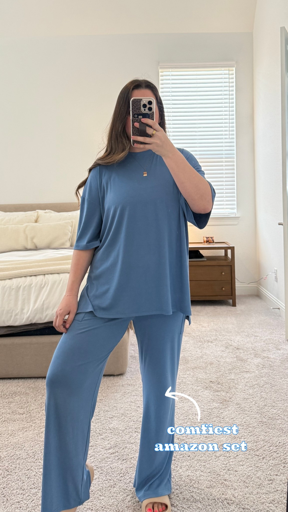 my favorite Amazon spring set!! Everything about this is so good. Thin waistband, plenty of stretch, and you can wear the top on its own with leggings. Would be a perfect airport travel outfit! 🤩

Comes in so many colors, I’m in a medium. If between sizes, go down! Runs plenty oversized and has great stretch 

Amazon favs, Amazon spring sets, Amazon matching sets, pretty garden, mom ootd, lounge set, errands set, travel ootd, travel set 

#LTKMidsize #LTKSaleAlert #LTKFindsUnder50