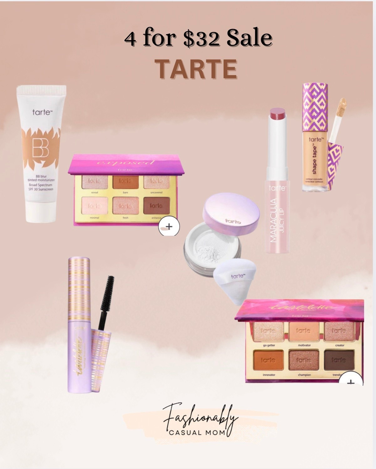 4 for $32 mini travel size favorites
Concealer
Eyeshadow
Mascara
Bb blur
Hydrating lip


#LTKBeauty #LTKgrwm #LTKSaleAlert