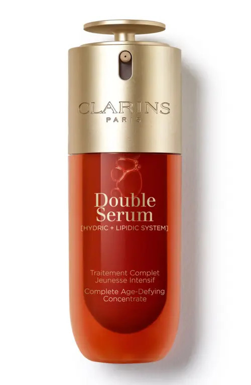 Clarins DOUBLE SERUM® Firming, Smoothing & Pore Refining Concentrate Serum at Nordstrom, Size 1.7 Oz | Nordstrom