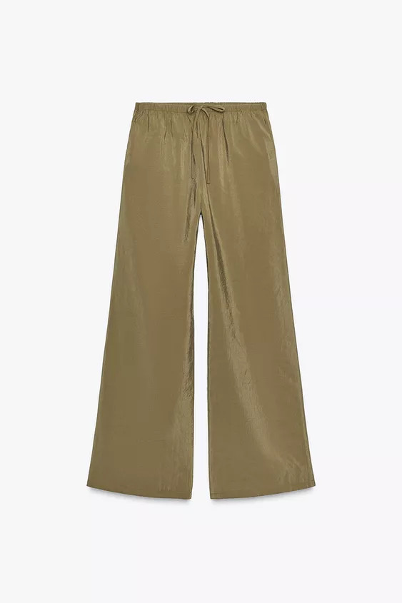 FLOWING PALAZZO TROUSERS | Zara UK