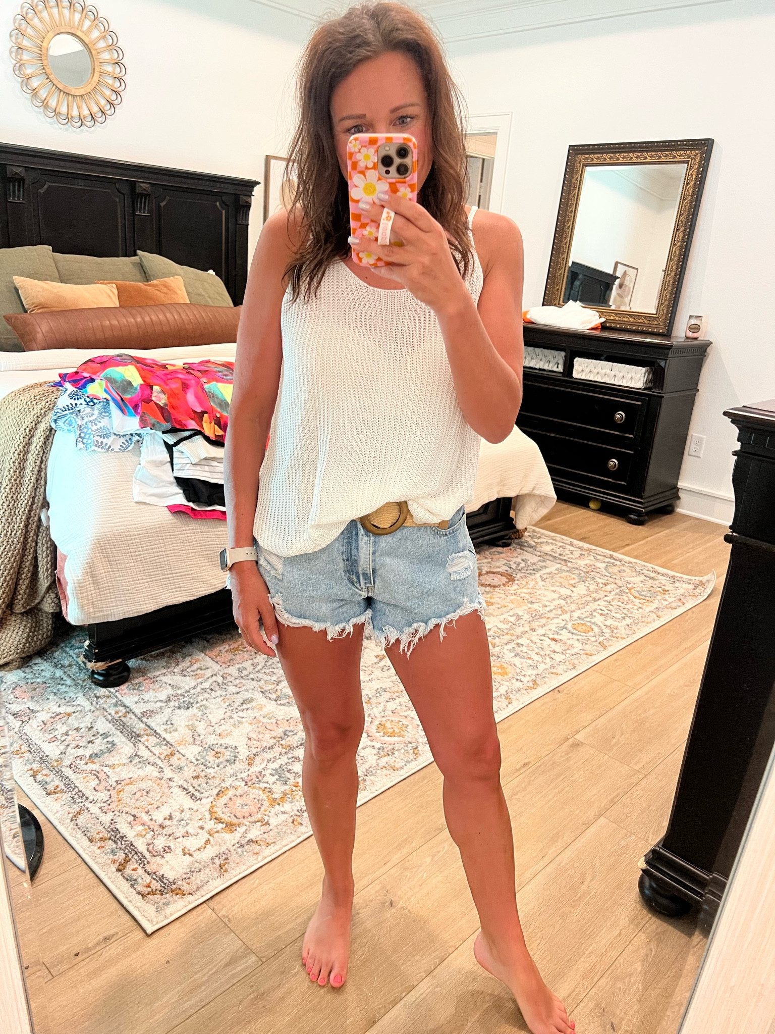 Summer Shein tank and shorts! Denim! 

#LTKSeasonal #LTKFindsUnder50 #LTKSummerSales