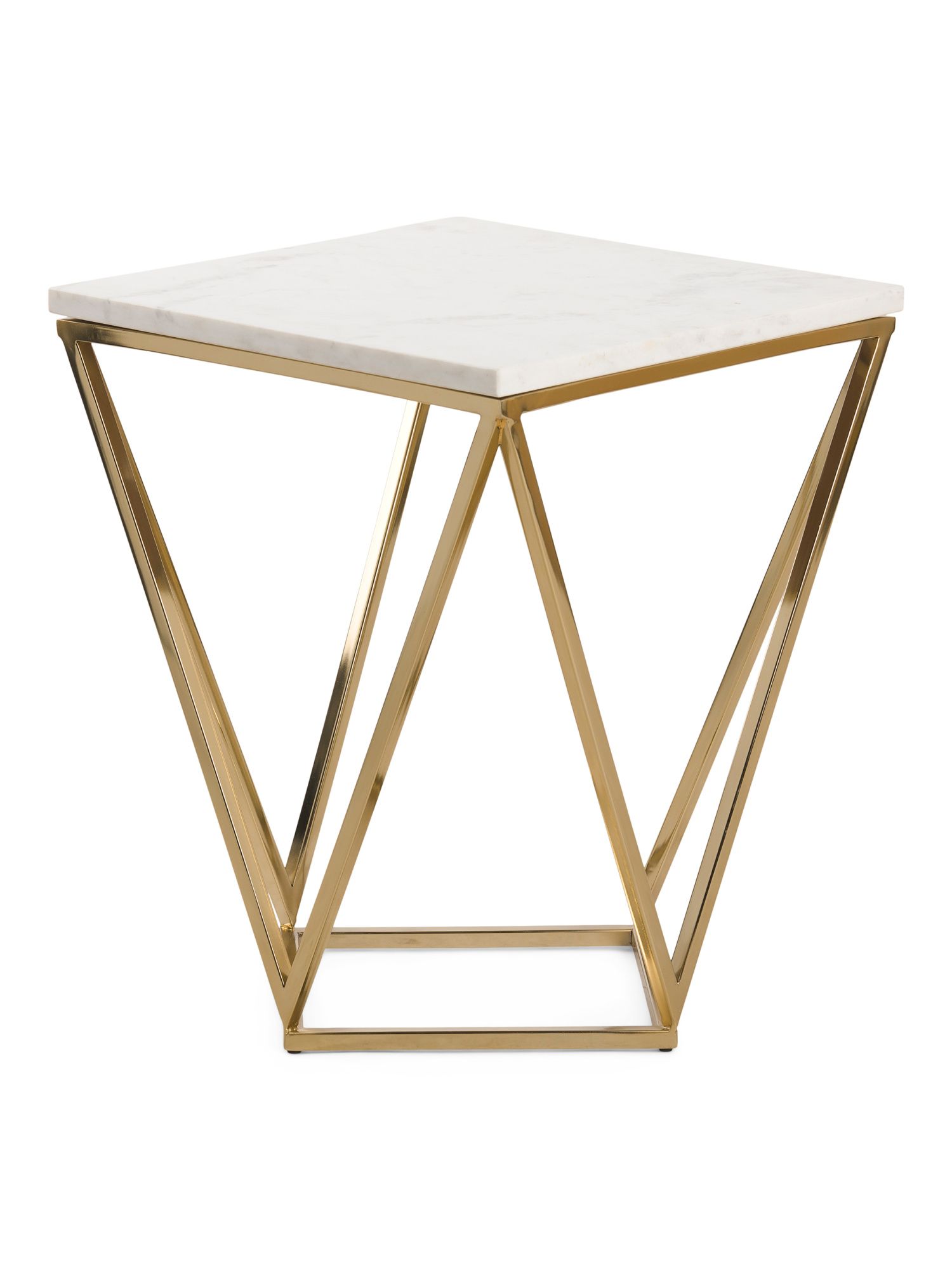Leopold Marble Side Table | Furniture & Lighting | Marshalls | Marshalls
