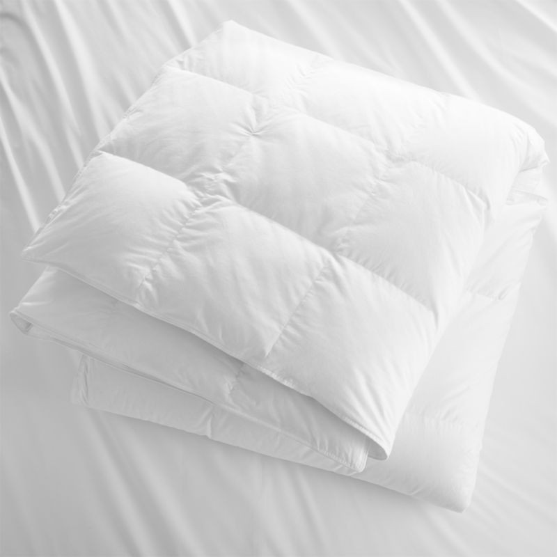 Classic Heavyweight Down Full/Queen Duvet Insert + Reviews | Crate and Barrel | Crate & Barrel