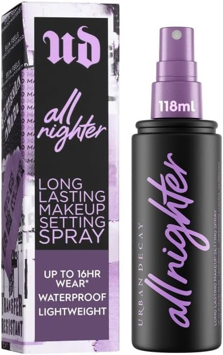 Urban Decay All Nighter Waterproof Makeup Setting Spray - Natural Finish, Smudge-Proof, Transfer-... | Amazon (UK)