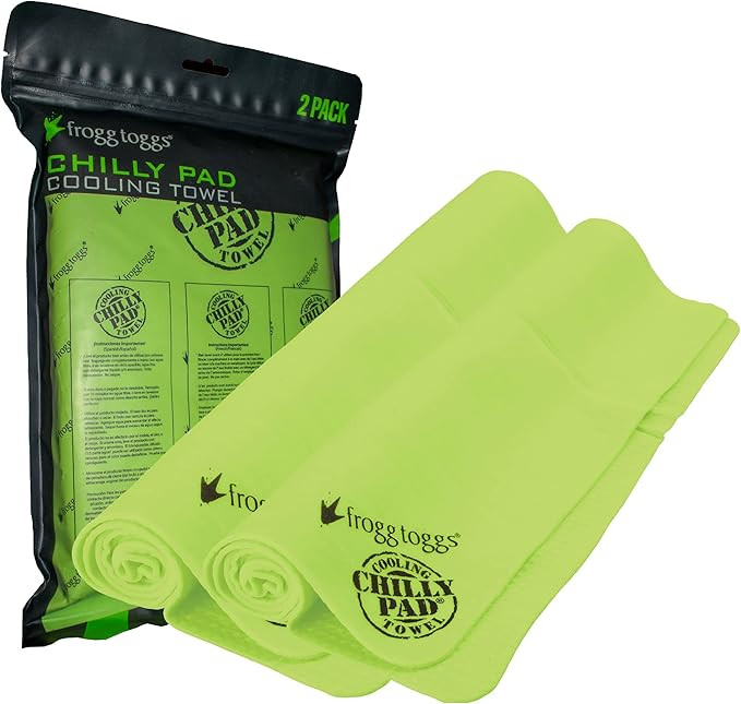 FROGG TOGGS Chilly Pad Cooling Towels, 2 Pack, 33" x 13" | Amazon (US)