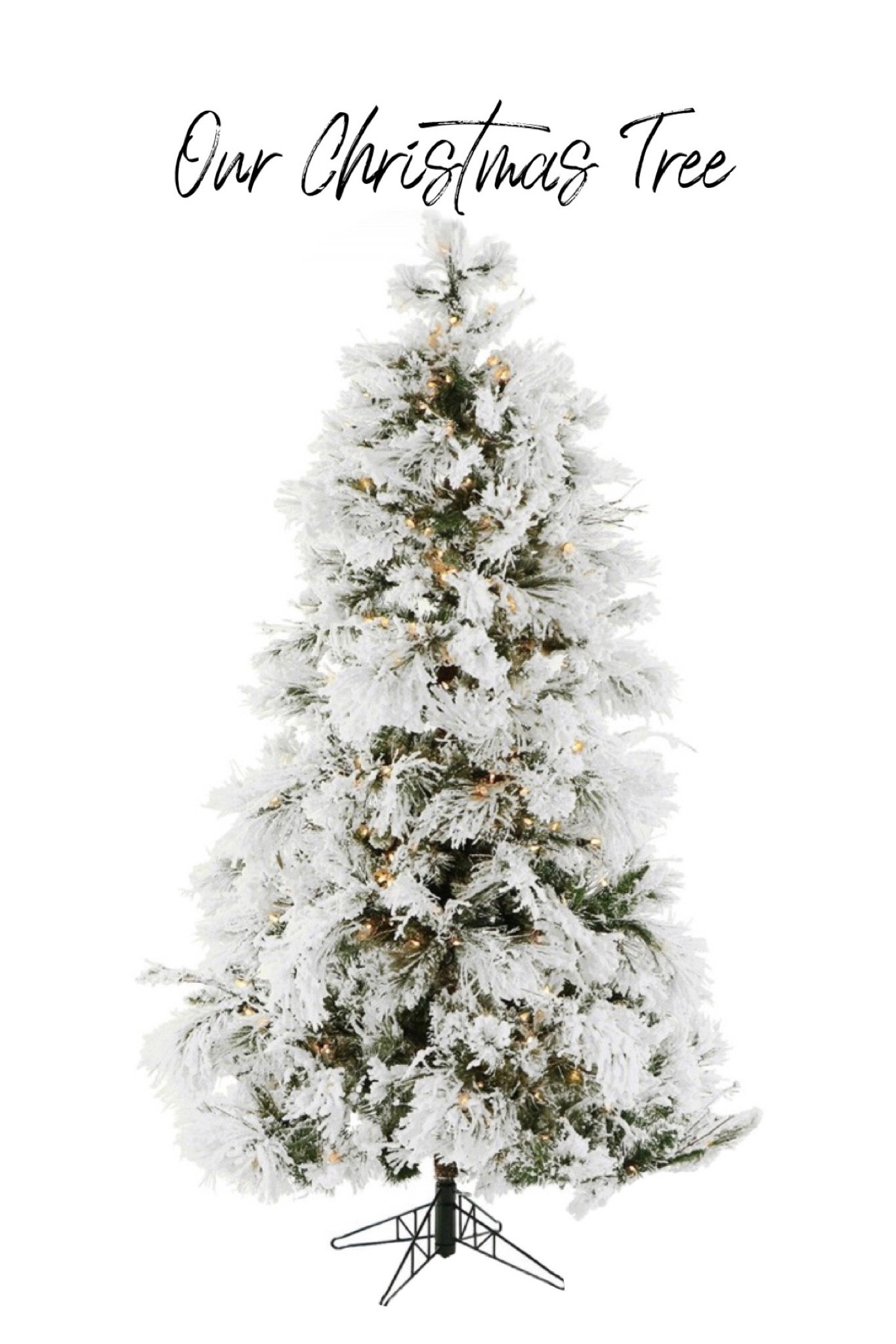 Flocked snot Christmas Tree from Fraser Hill Farm. 

#LTKSeasonal #LTKHoliday #LTKCyberWeek