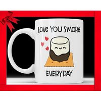 I Love You S'more Everyday Mug - Cute Coffee Perfect Valentines Gift For Boyfriend Girlfriend | Etsy (US)