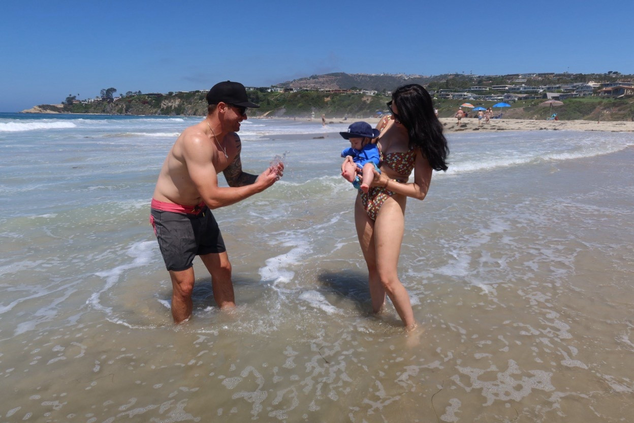 Enjoying those last few weeks of summer!! First time in a swimsuit after having Welles and wanted something comfortable with just the right amount of coverage. 

Top: small 
Bottom: medium 

#LTKTravel #LTKStyleTip #LTKBaby