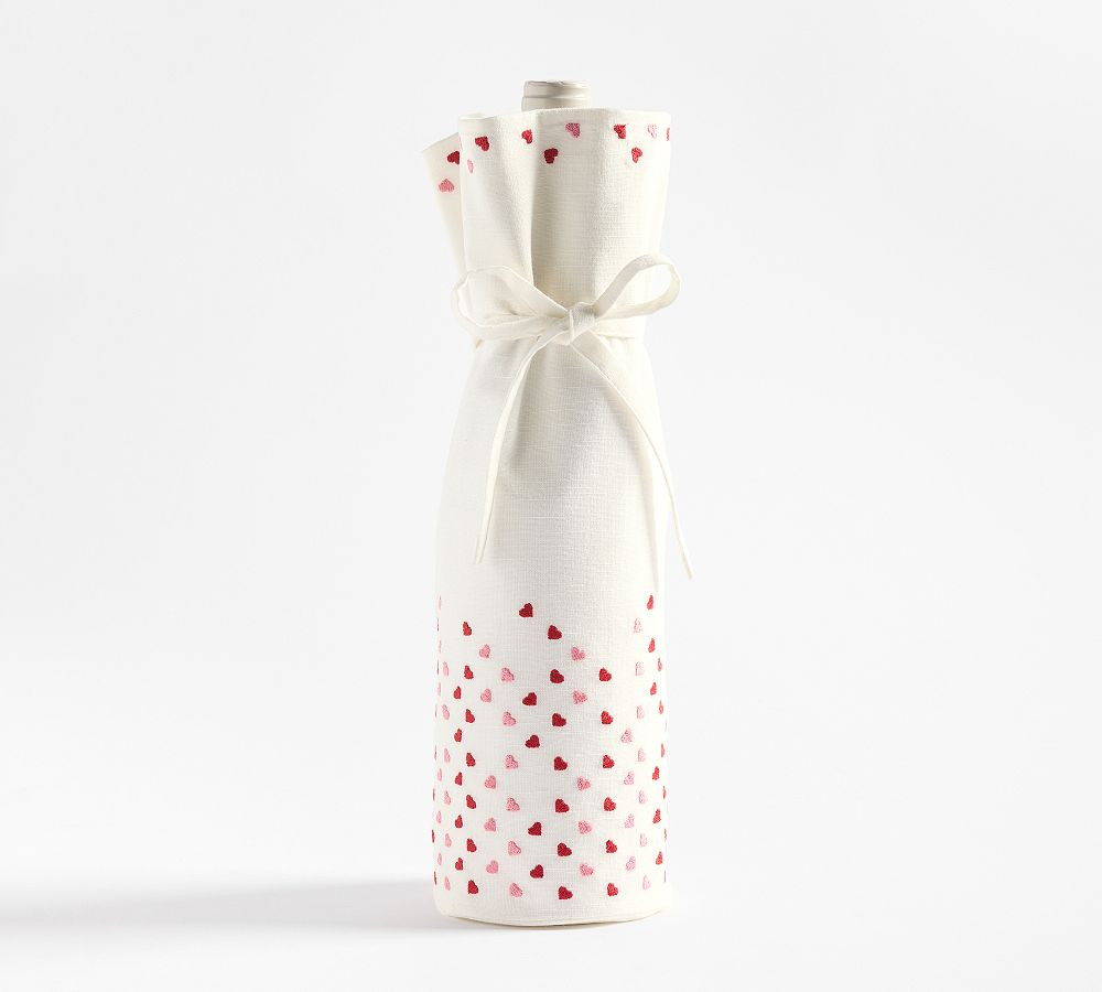 Confetti Hearts Wine Bag | Pottery Barn (US)