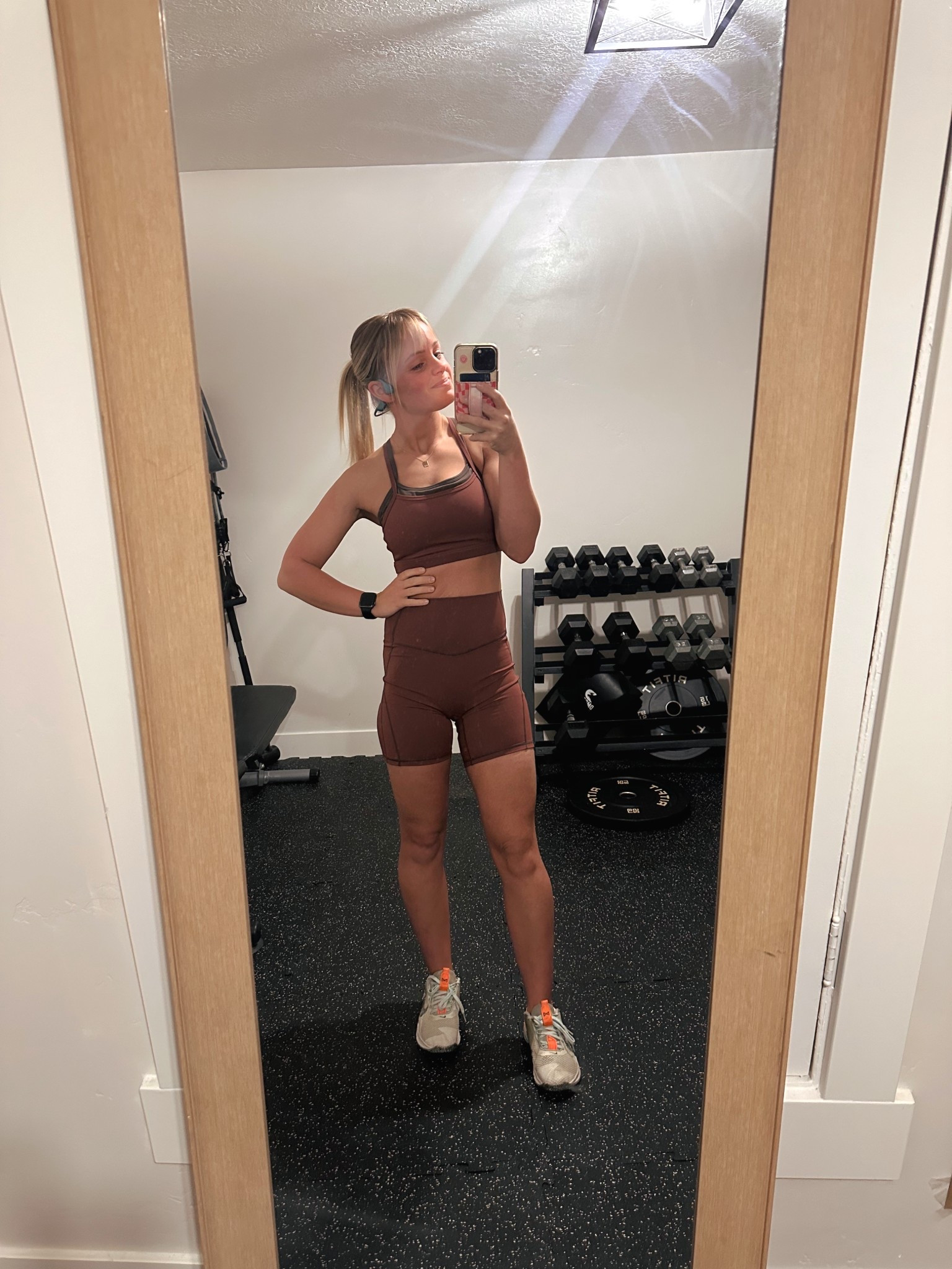 Gym fit today! Found this cute set on Amazon! Comes in so many colors. Buttery soft and smooth. No seams!

#LTKfitnessgoals #LTKActive #LTKmomlife