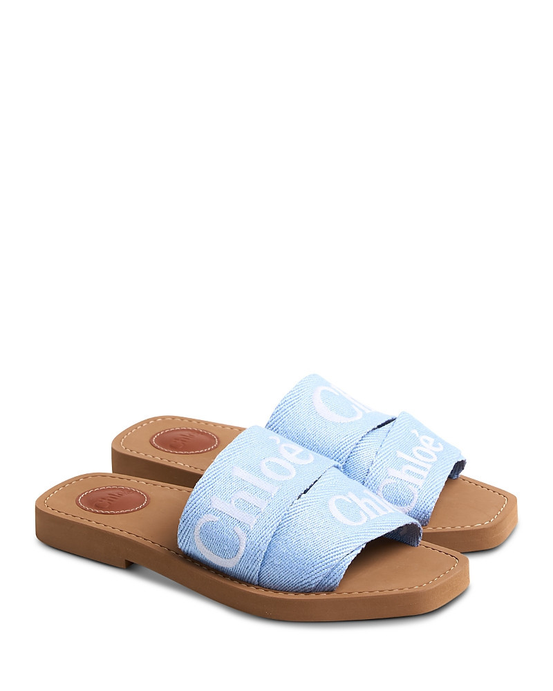 Chloe Women's Woody Logo Slide Sandals | Bloomingdale's (US)