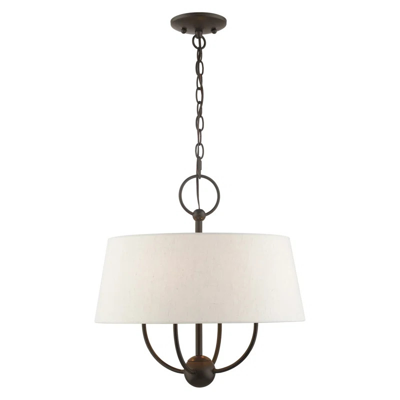 Bruno 4 - Light Single Drum Pendant | Wayfair North America
