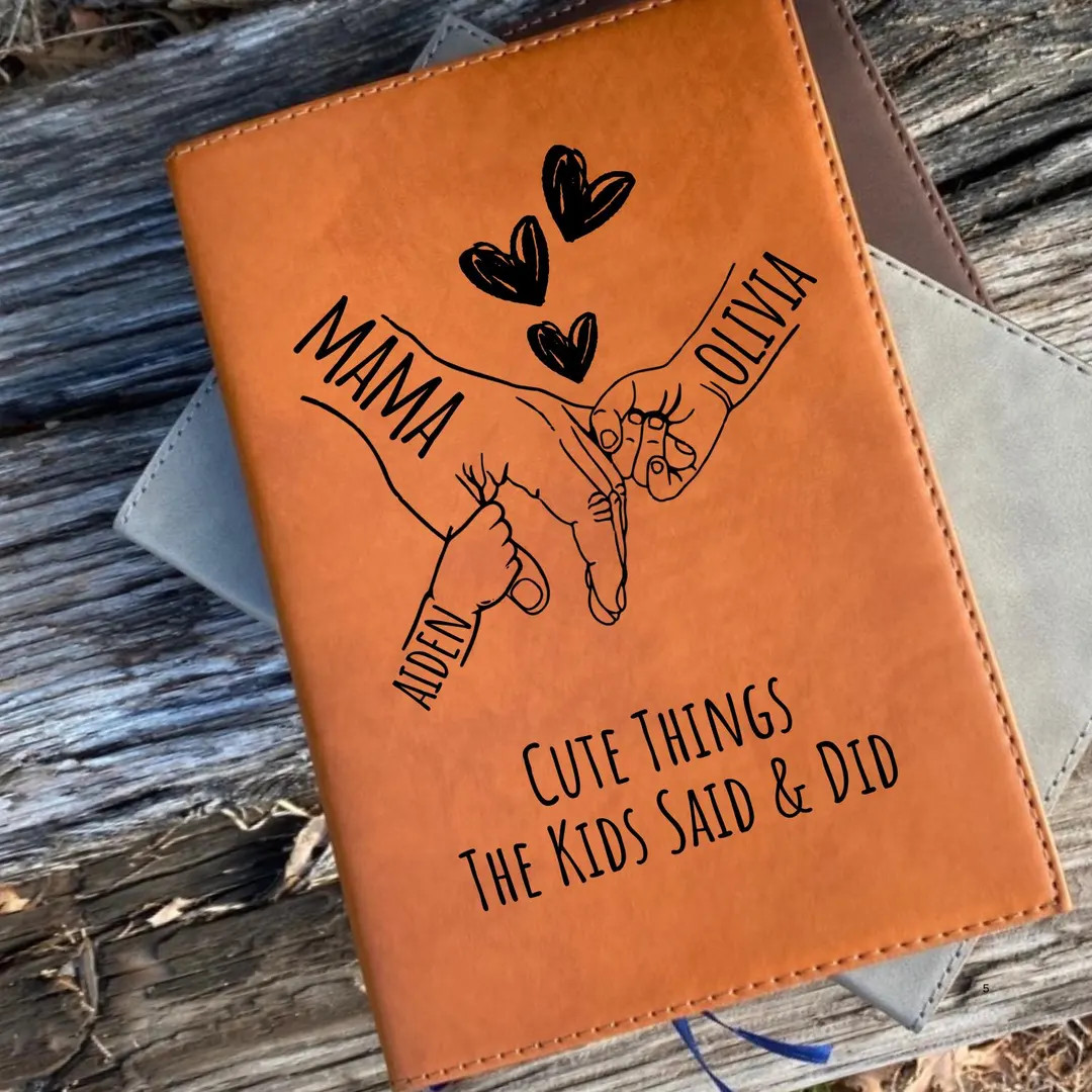Personalized Journal for Mom, Mothers Day Gift, Kids Memories Notebook, Mom Birthday Gift, Grandm... | Etsy (US)