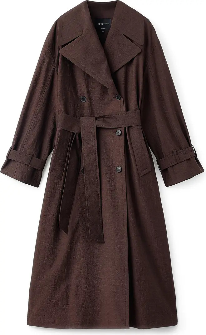 Selection Virgin Wool Blend Trench Coat | Nordstrom