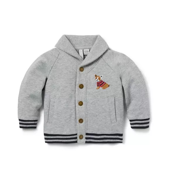 Baby French Bulldog Cardigan | Janie and Jack