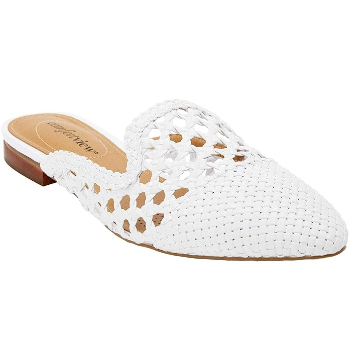 Comfortview Women's Plus Size The Leah Mule | Amazon (US)