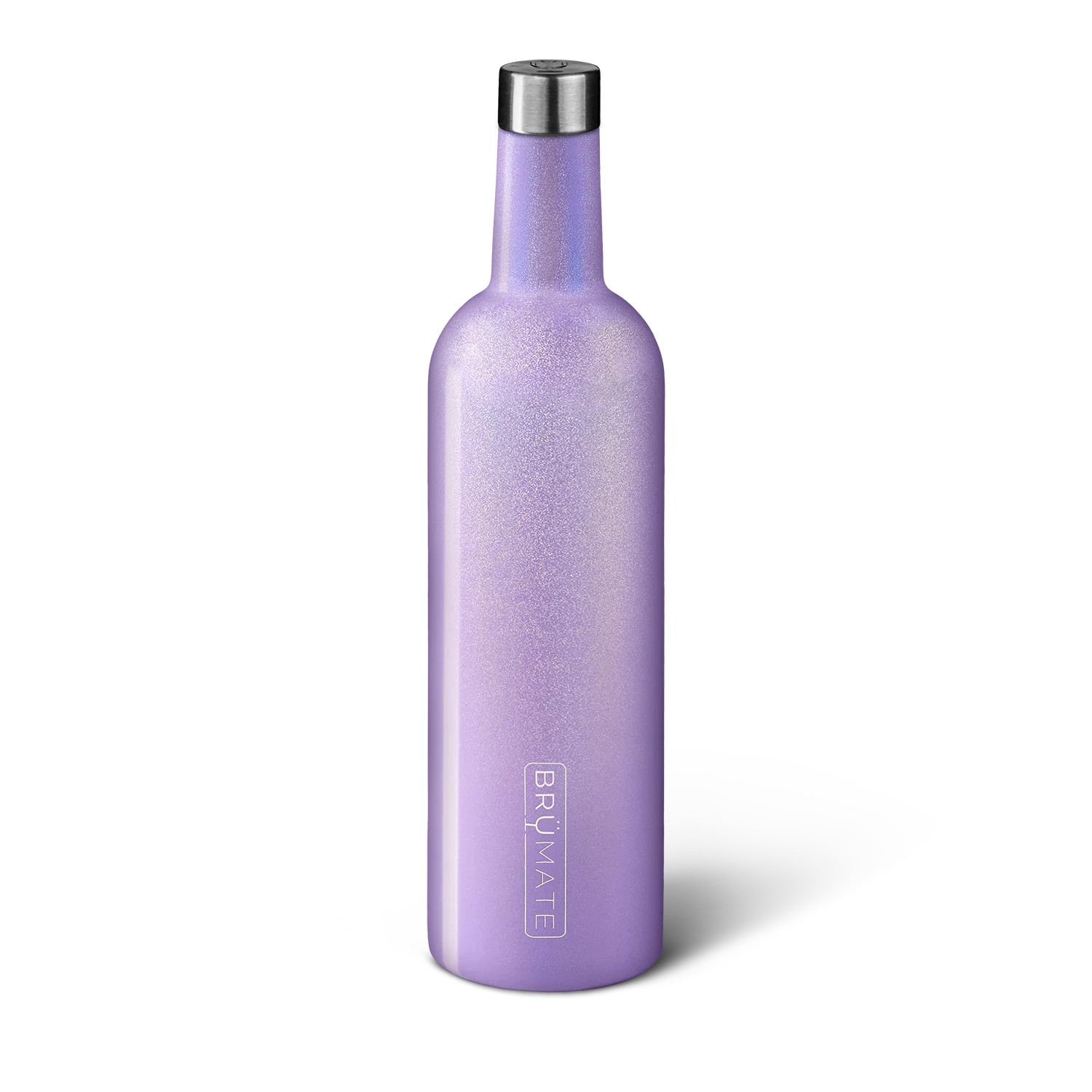 WINESULATOR™ 25oz Wine Canteen | Glitter Violet V2.0 | BruMate