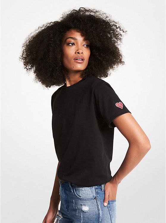 Watch Hunger Stop LOVE Organic Cotton Unisex T-Shirt | Michael Kors US