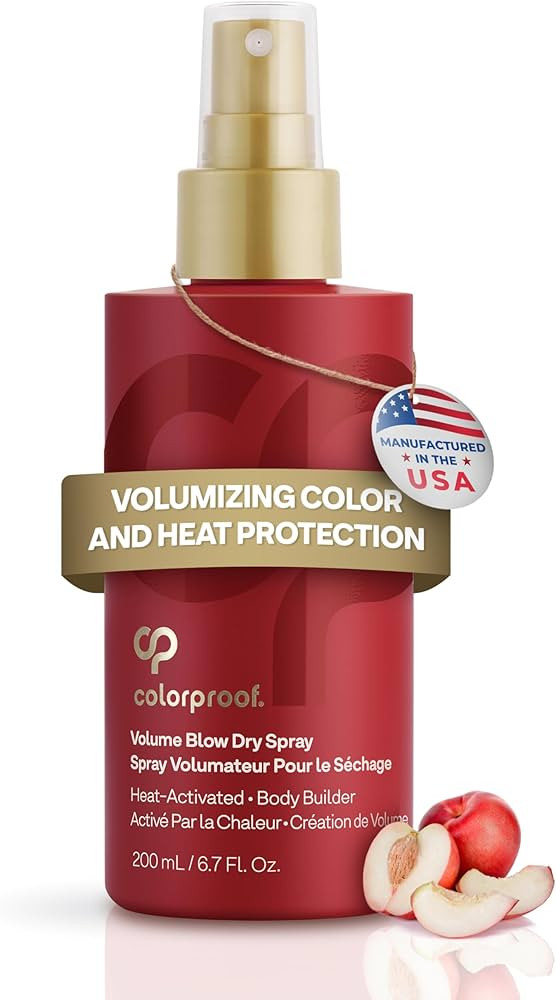 Colorproof Volume Blow Dry Spray Primer 6.7 Fl. Oz. Volumizing Heat Protection Spray for Hair, Wh... | Amazon (US)