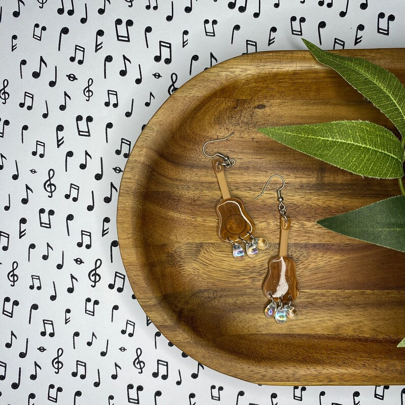 Debut Era Teardrops on my Guitar Dangle Earrings | Etsy (US)