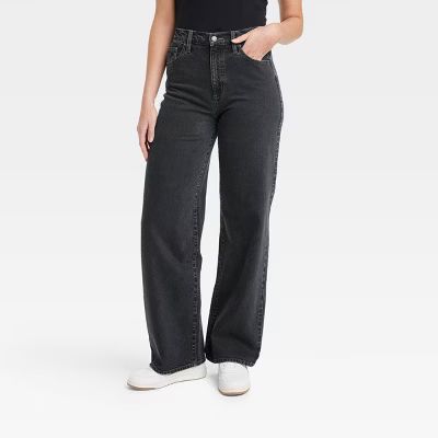 Women's High-Rise Wide Leg Jeans - Universal Thread™ | Target