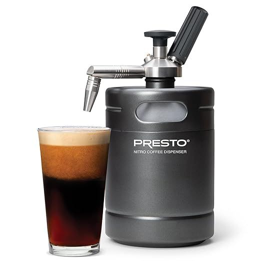 Presto 02939 Cold Brew Nitro Coffee Dispenser, 48 ounces | Amazon (US)