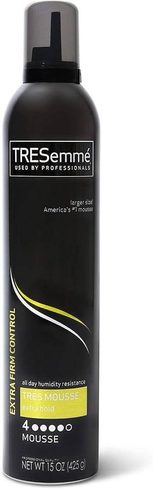 TRESemmé TRES Two Hair Mousse Extra Hold Hair Styling, Extra Firm Control, Styling Mousse For Al... | Amazon (US)