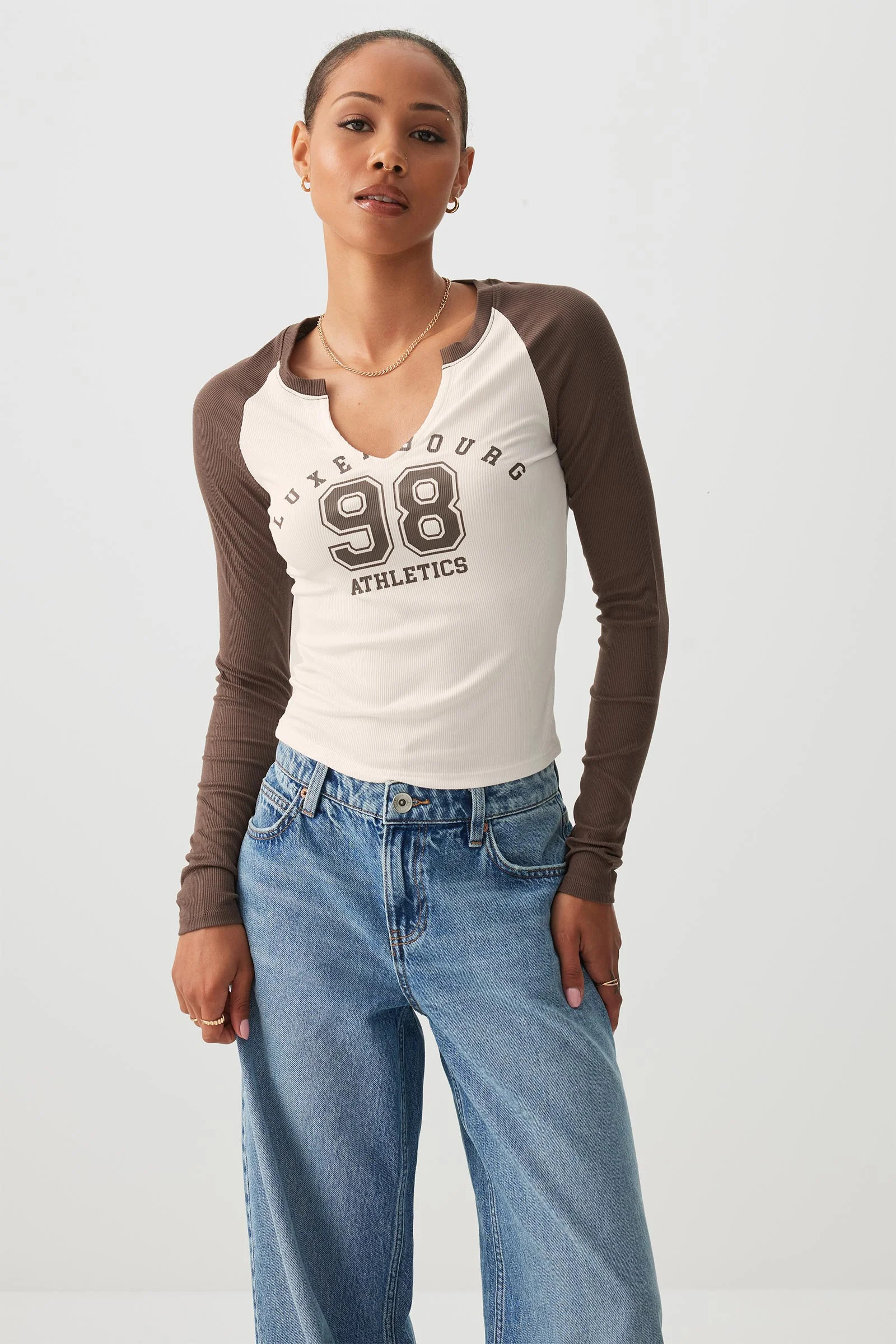 Luxembourg Long Sleeve T-Shirt | Ardene