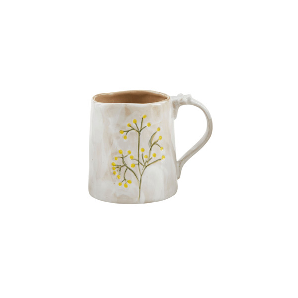 Yellow Flower Mug | Mud Pie