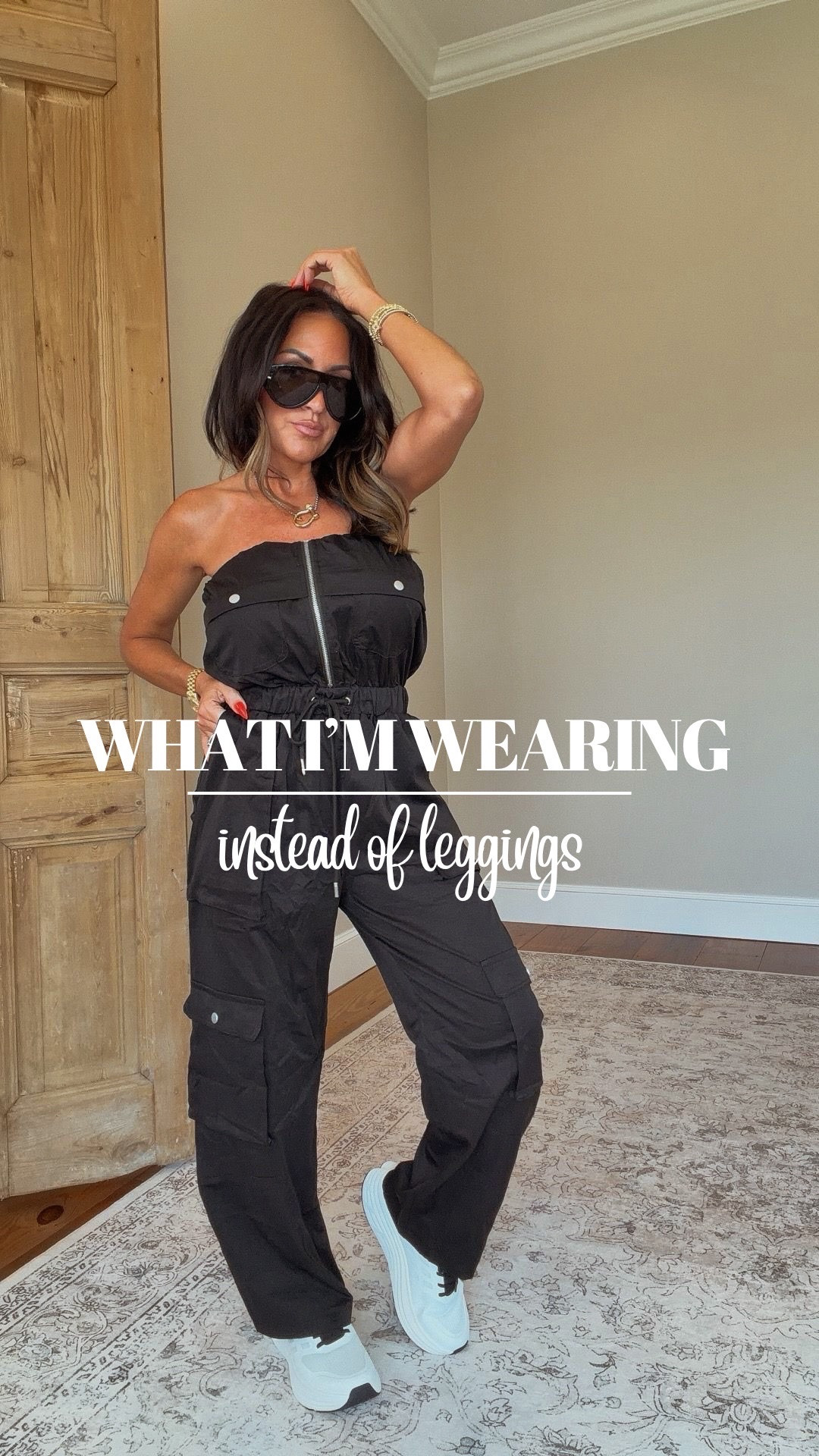 Babes… when I don’t know what to wear, I reach for outfits like this.

A one-and-done jumpsuit means no matching, no overthinking, and no staring at a closet full of clothes wondering what happened.

For my over 40 mamas, this is your reminder that getting dressed doesn’t have to be complicated to look good.

And yes… it’s Amazon from head to toe.

Wearing a size small.

5’2” • 130 lbs • 25” waist • 34DD

#Over40Style #PetiteFashion #AmazonFashion #FashionOver40 #CasualStyle #AmazonFinds #MomStyle #PetiteStyle #EverydayOutfits #SummerStyle