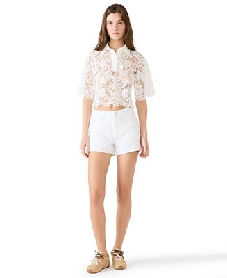Steve Madden Women's Sienne High Waist Shorts - Macy's | Macy's