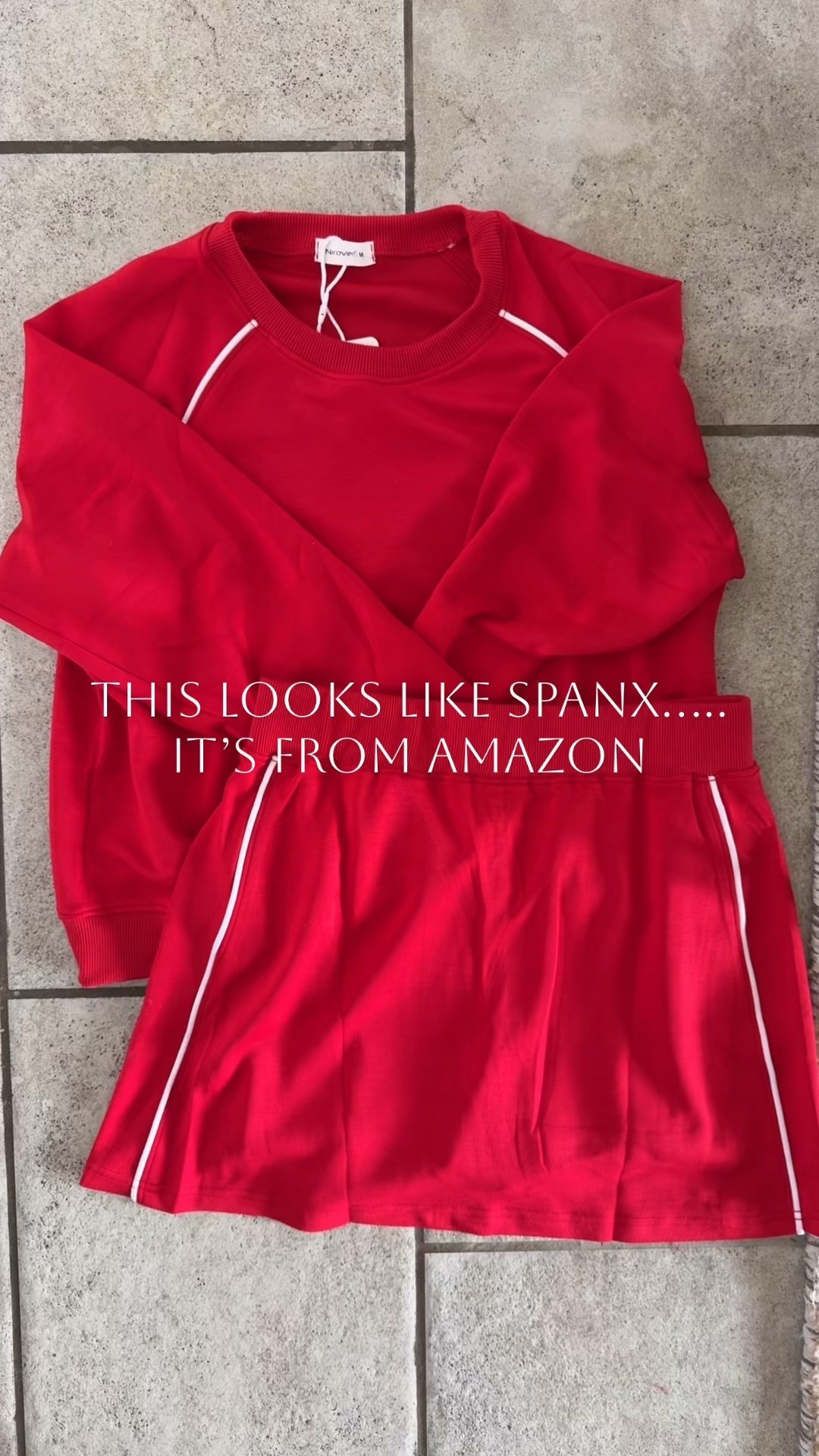 Comment “SET PLEASE” for details. This looks like Spanx but it’s from Amazon 👀 An elevated active skort + jacket set that’s comfy, flattering, and mom-life approved.

✔️ Built-in shorts (YES)
✔️ Skort is so flattering on the legs
✔️ Pullover layers perfectly
✔️ Looks $$$, costs way less

#LTKSaleAlert #LTKootd #LTKmomlife