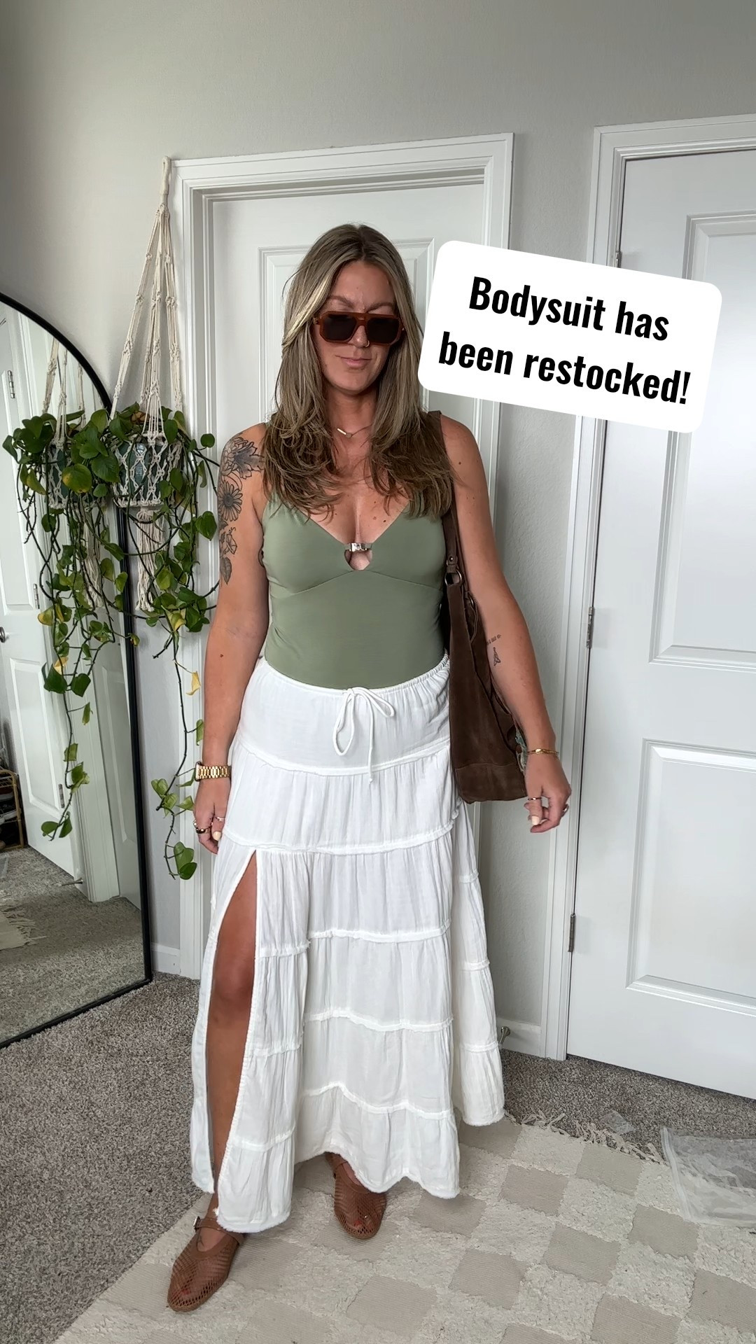 Bodysuit has been restocked in some sizes (I’m wearing a large & large skirt)

#LTKOver40 #LTKSaleAlert #LTKMidsize