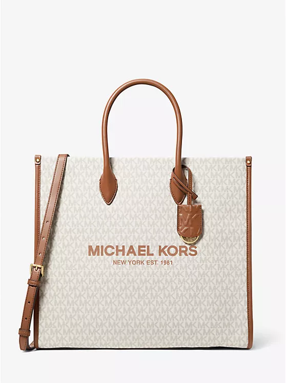 MICHAEL KORS Mirella Large Leather Tote Bag