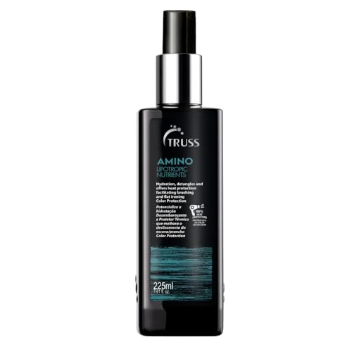 TRUSS Professional Amino Miracle Hair Heat Protectant Spray - Powerful, Anti-Aging Leave In Hair ... | Amazon (US)