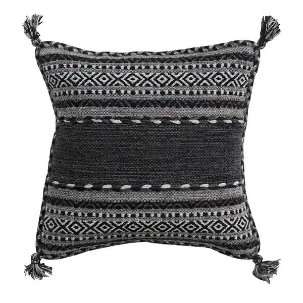 Southwest Tassels Pillow Cover - Overstock - 28179694 | Bed Bath & Beyond