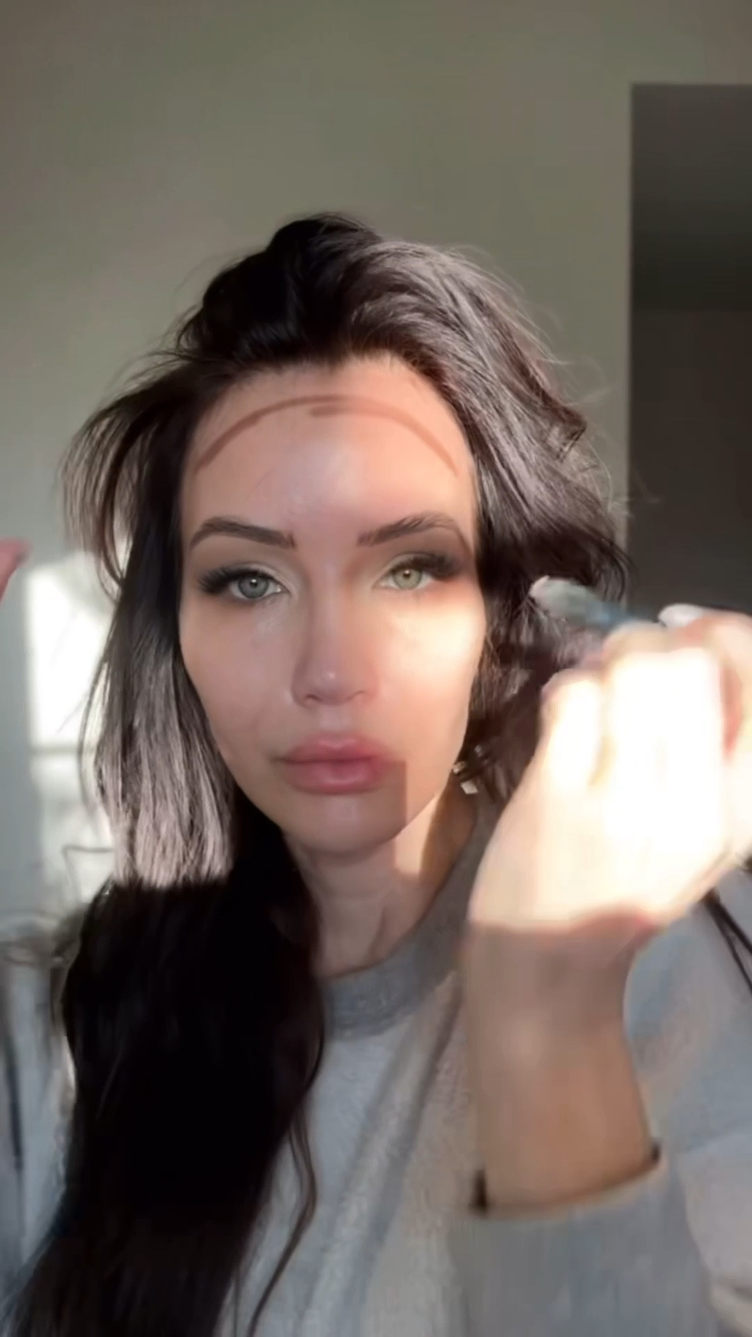 Foundation and eyeshadow are all from Seint’s starter collection 12 in level three.  You can head to katiemoyer.com to check these out or message me on Instagram for a custom match. 
Liner in iconic nude of love trap
Lipstick in pillow talk fair
Matte blush from Charlotte tilbury in pillow talk
Stick blush in pretty glow

#LTKootd #LTKBeauty #LTKOver40